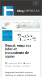 Mobile Screenshot of blogempresas.cl